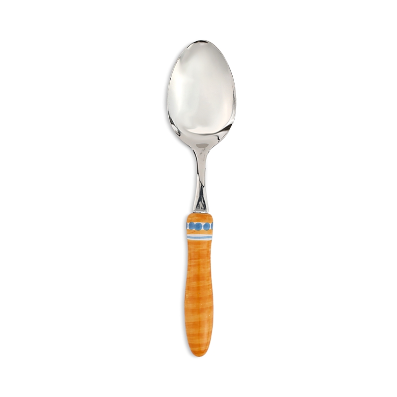 Vietri Positano Orange Serving Spoon In Orange