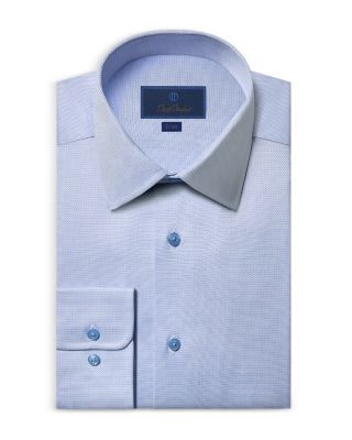 David Donahue Trim Fit Dress Shirt | Bloomingdale's