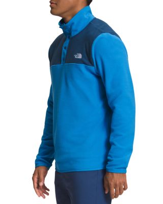 The North Face® TKA Glacier Snap Neck Pullover | Bloomingdale's Men