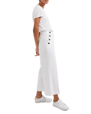 Simone Cropped Wide Leg Pants