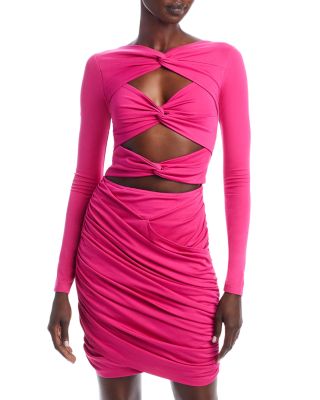 YAURA Fope Twist Front Cutout Dress | Bloomingdale's Women