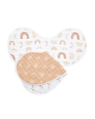  Cotton Burpy Bibs, 2 Pack
