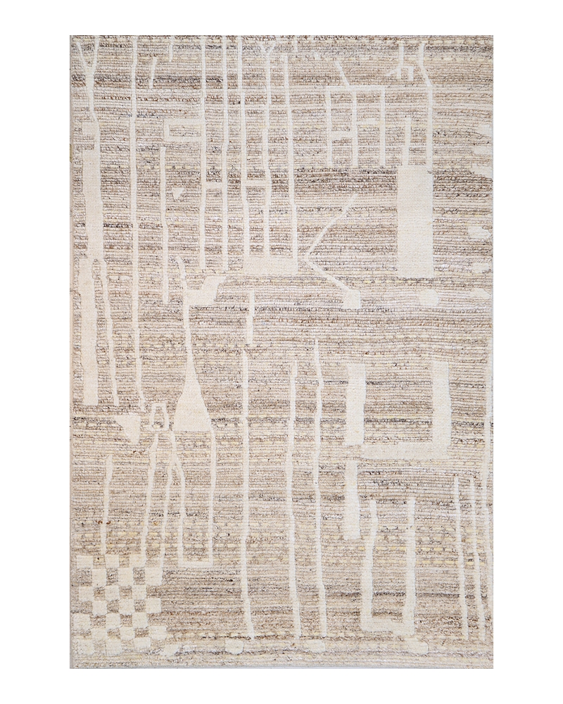 Bashian Marrakesh Bn27 Area Rug, 5' X 7'6 In Camel