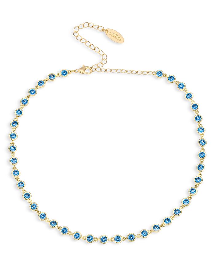 Ettika Bezel-Set Link Necklace, 12