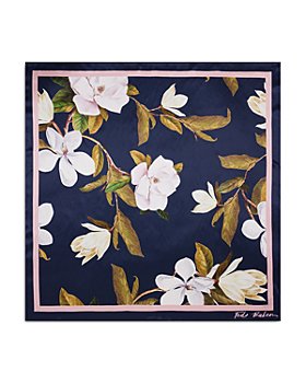 Ted Baker - Saallyy Floral Silk Square Scarf