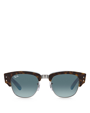 Ray Ban Women's Rb0316s 53mm Mega Clubmaster Sunglasses In Havana/blue Gradient