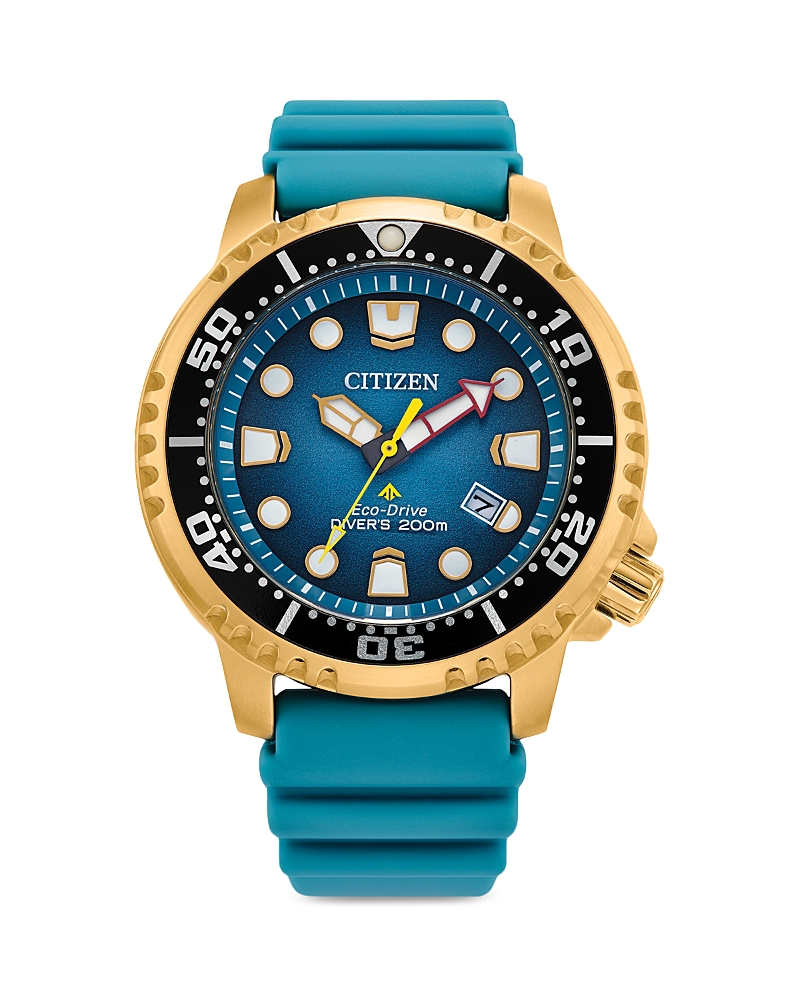 Citizen Eco Promaster Stainless Steel Strap Watch, 44mm In Blue