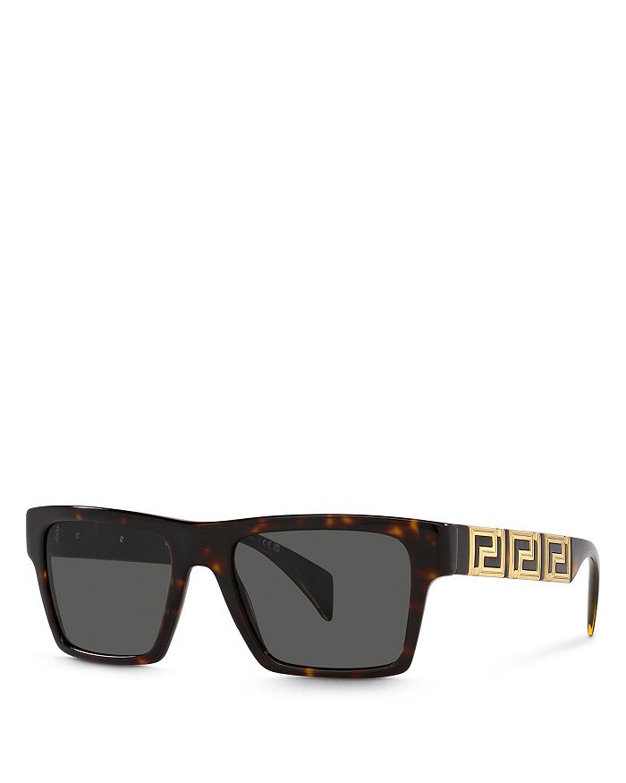 Versace Rectangle Sunglasses, 54mm | Bloomingdale's