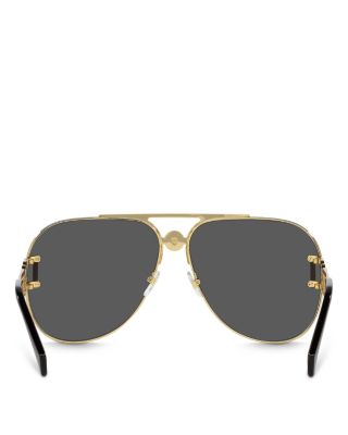 Solid Pilot Sunglasses, 63mm