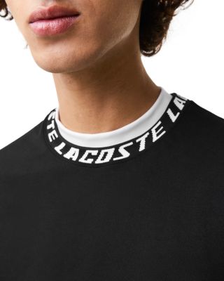 Jacquard Logo Collar Tee