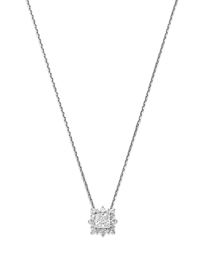 Bloomingdale's Diamond Starburst Pendant Necklace in 14K White Gold, 0.60 ct. t.w, 18 - 100% Exclusi
