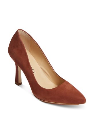 SALONE MONET Womens Brown Padded Sable Round Toe Stiletto Buckle Dress Slingback Sandal M main image 1