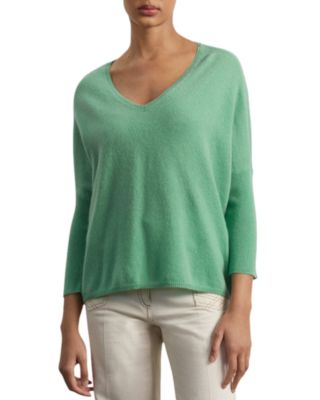mint green cashmere sweater