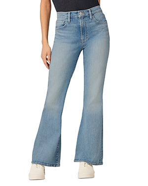 Joe's Jeans The Molly Petite High Rise Flare Jeans in Daisy