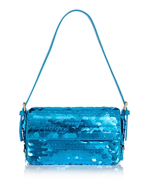Aqua Sequin Shoulder Bag - 100% Exclusive In Blue