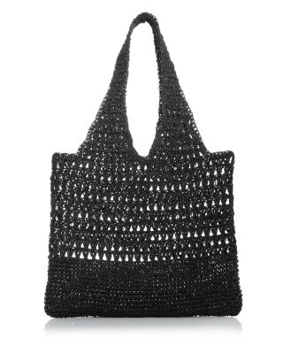Aqua Crochet Tote - Exclusive