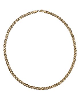 Bloomingdale's - Panther Link Chain Necklace in 14K Yellow Gold, 18" - 100% Exclusive