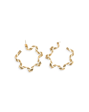 Completedworks Coiled Hoop Earrings In Gold
