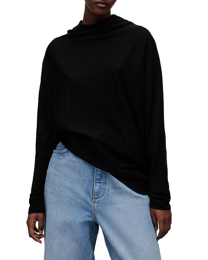 All saints ridley cowl dress shop