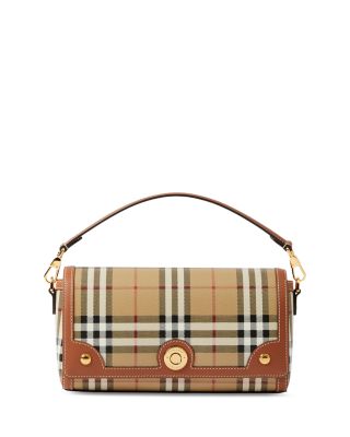 Vintage Burberry Nova Check bag leather and suede Multiple colors