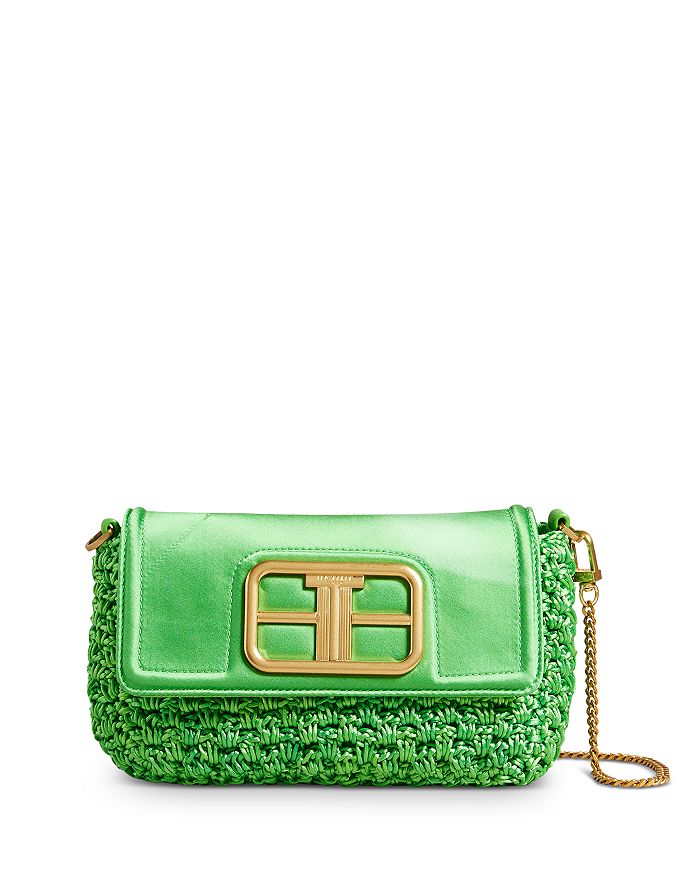 Ted Baker - Tikyra Satin Crochet Mini Crossbody Bag