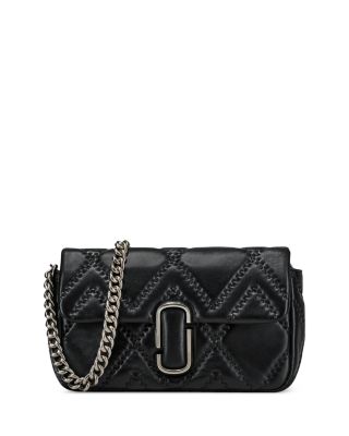 MARC JACOBS The Large Quilted Leather J Marc Shoulder Bag | Bloomingdale's