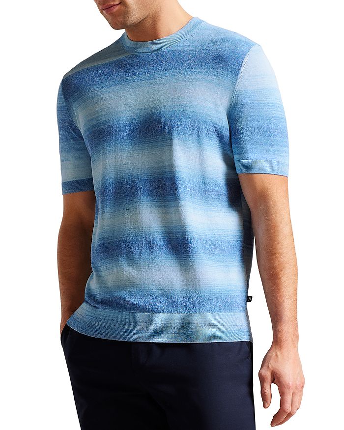 Ted Baker - Notte Striped Crewneck Tee