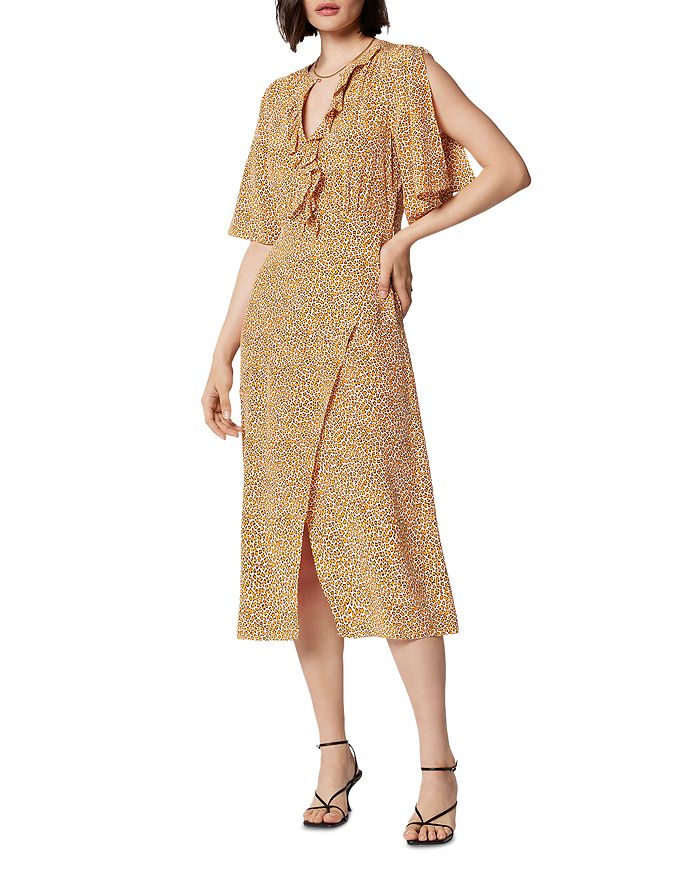 Equipment Penelope Leopard Print Silk Dress Bloomingdale s