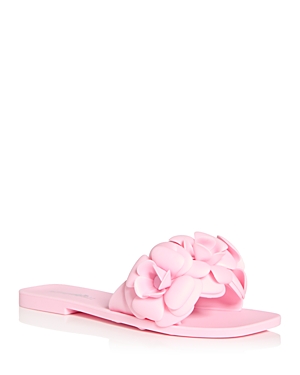 Jeffrey Campbell Floralee Slide Sandal In Pink