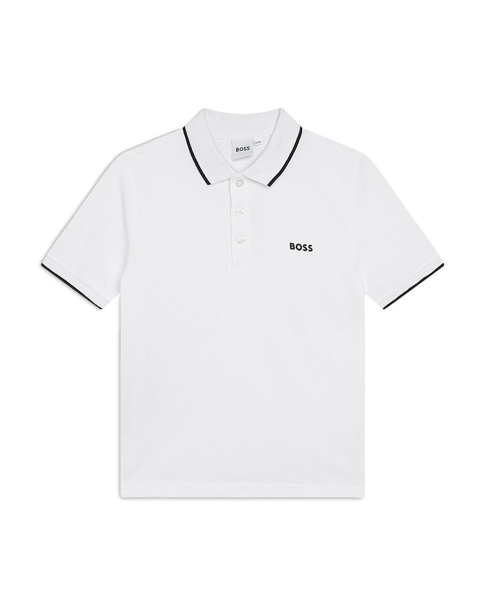 BOSS Kidswear Boys' Short Sleeve Polo - Big Kid | Bloomingdale's