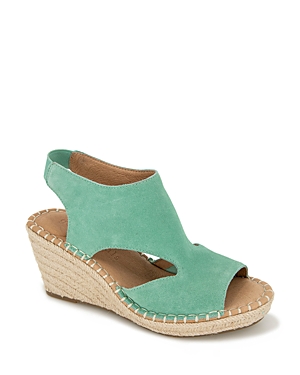 GENTLE SOULS BY KENNETH COLE GENTLE SOULS BY KENNETH COLE WOMEN'S CODY SLINGBACK ESPADRILLE WEDGE SANDALS