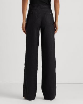 Linen Wide-Leg Pants, Regular & Petite