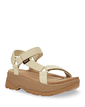 Teva Women's Jadito Universal Strappy Platform Sandals In Sea Mist
