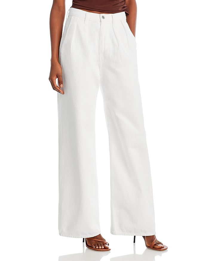 Citizens of Humanity Maritzy Pleated Wide Leg Pants | Bloomingdale's