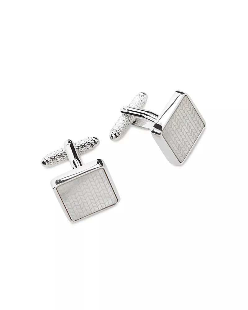The Men's Store at Bloomingdale's Square Mother of Peal Cufflinks - Exclusive