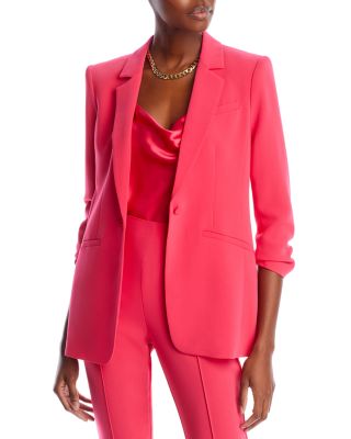 Cinq à Sept Khloe Ruched-Cuff Blazer