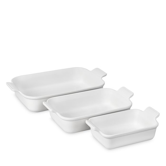 Le Creuset Stoneware Bakers, Set of 3