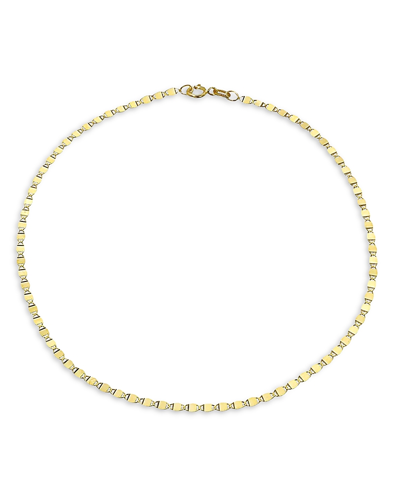 Zoe Lev 14k Yellow Gold Mirror Chain Link Bracelet In Gold