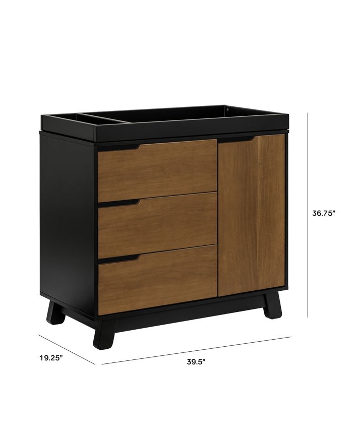 Hudson 3 Drawer Changing Dresser