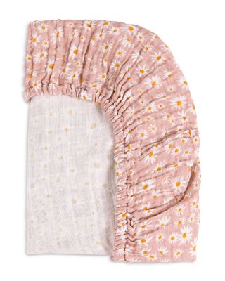 All Stages Bassinet Sheet in GOTS Certified Organic Muslin Cotton