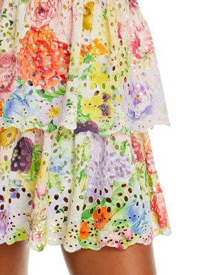 green emerald velvet dress Alice + Olivia Fit and Flare Dress – RefindNYC by Housing Works main image 0