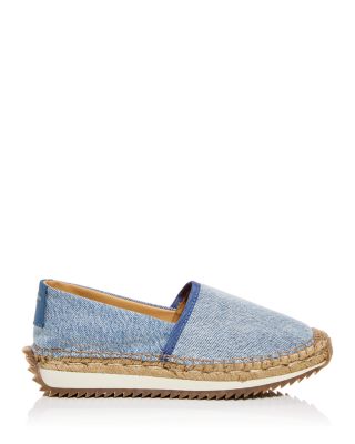 Women's Espadrille Runner Denim Flats