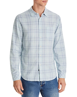 Rails Wyatt Cotton Melange Plaid Relaxed Fit Button Down Shirt In Bitter Melange