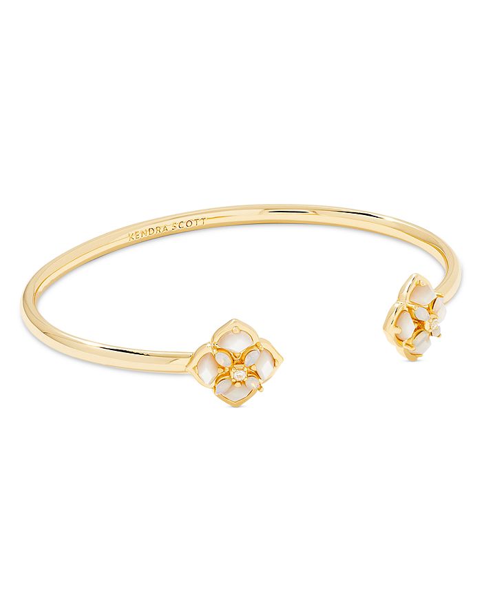 Kendra Scott Dira Stone Cuff Bracelet in 14K Gold Plated Bloomingdale's
