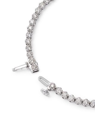 Diamond Tennis Bracelet in 14K White Gold, 3.0 tcw 