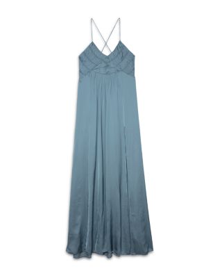 Rayonne Satin Maxi Dress