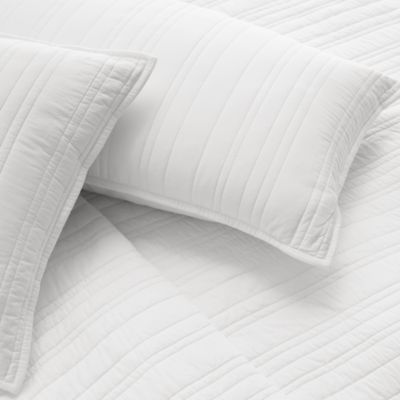 Boil & Branch Signature Stripe Quilt Set, Full/Queen