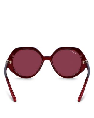 Gancini Geometric Sunglasses, 58mm