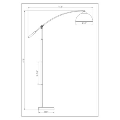 Naples Task Floor Lamp