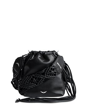 Zadig & Voltaire - Rock Go Leather Bag with Macrame Strap